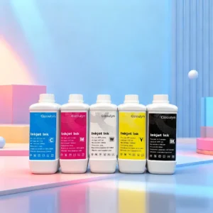 1000ml CMYK + White DTF Pigment Ink