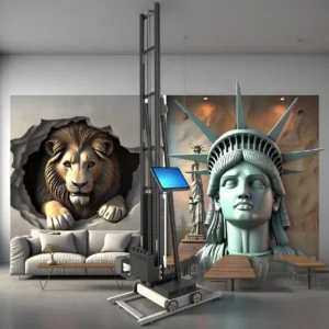 Portable 3D UV Wall Printer